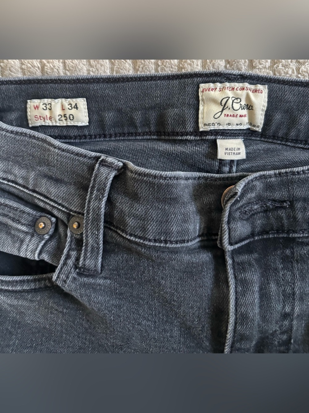 J Crew Womens Jeans Style 250
Stretch Size 30 X 32 Mid Rise - Picture 3 of 7